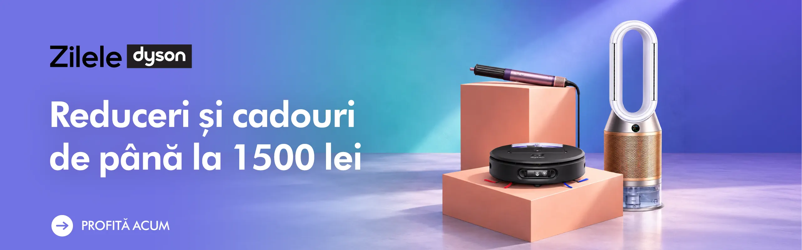 Banner pagina promotie DYSON