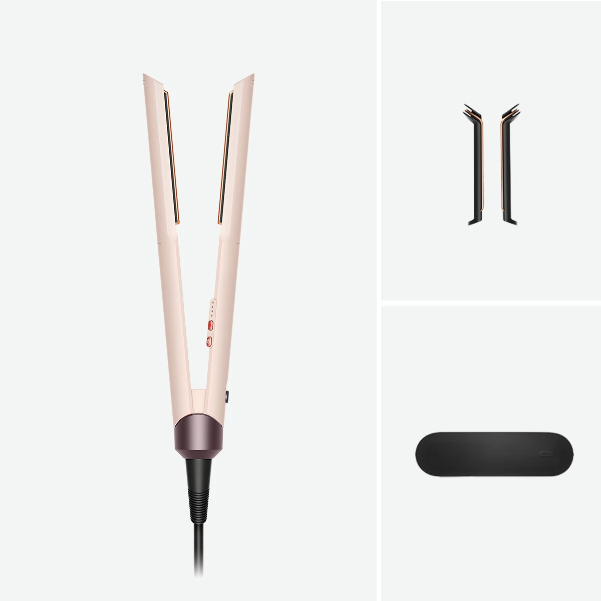 Placă de păr cu fir Dyson Corrale CoolShine™ HT02 Ceramic Pink
