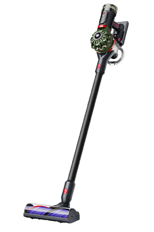 Aspirator vertical fără fir V8 Cyclone 2026, Verde Army/Negru