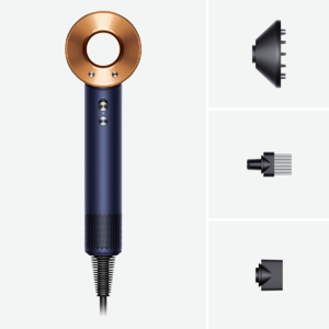 Uscător de păr Dyson HD07 Supersonic, Curly+Coily, Albastru de Prusia/Cupru
