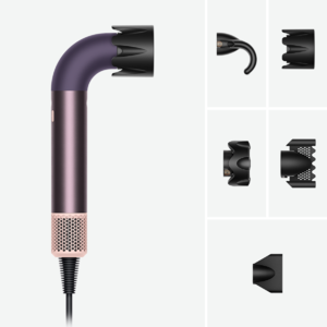 Uscător de păr Dyson Supersonic r™ HD17 Straight+Wavy, Jasper Plum