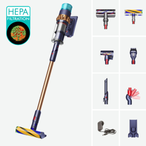 Aspirator vertical fără fir Dyson Gen5 Detect Absolute (Albastru de Prusia/Cupru intens)