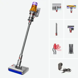Aspirator vertical pentru aspirare uscată și spălare umedă Dyson V12s Detect Slim Submarine™