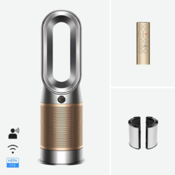 Purificator de aer și aerotermă Dyson Purifier Hot + Cool Formaldehidă HP09D, Gri/Cupru