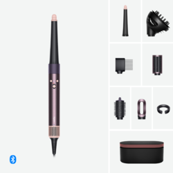 Ondulator multistyler Dyson HS08 Airwrap i.d.™ Curly+Coily, Jasper Plum