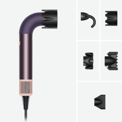 Uscător de păr Dyson Supersonic r™ HD17 Straight+Wavy, Jasper Plum