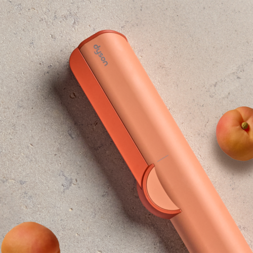 close-up dyson airstrait ceramic apricot