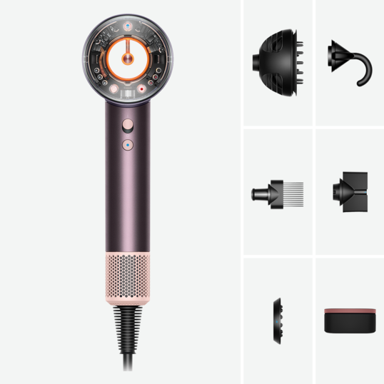 Uscător de păr Dyson Supersonic Nural HD16, Jasper Plum