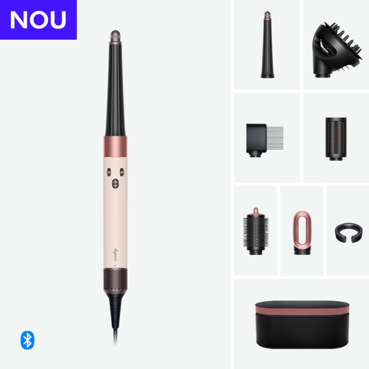 Ondulator multistyler Dyson HS08 Airwrap i.d.™ cu difuzor, Ceramic Pink /Rose Gold