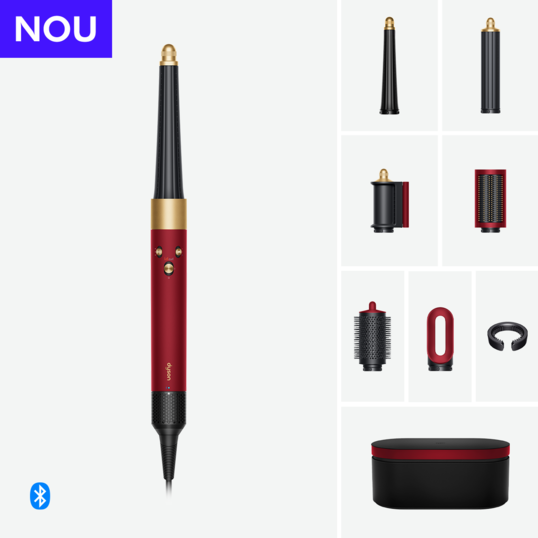Ondulator multistyler Dyson HS08 Airwrap i.d.™, Red Velvet / Gold