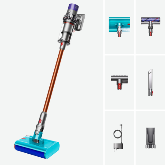 Aspirator vertical pentru aspirare uscată și spălare umedă Dyson V10 Cyclone Submarine™