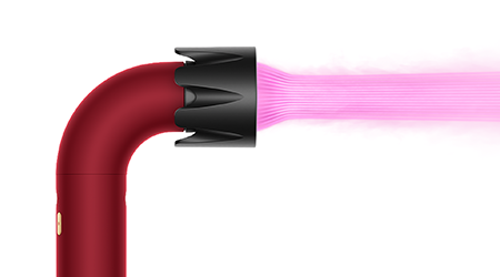 Accesoriu pentru flux de aer puternic