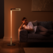 Lampă LED de podea Solarcycle Morph™, Black/Brass